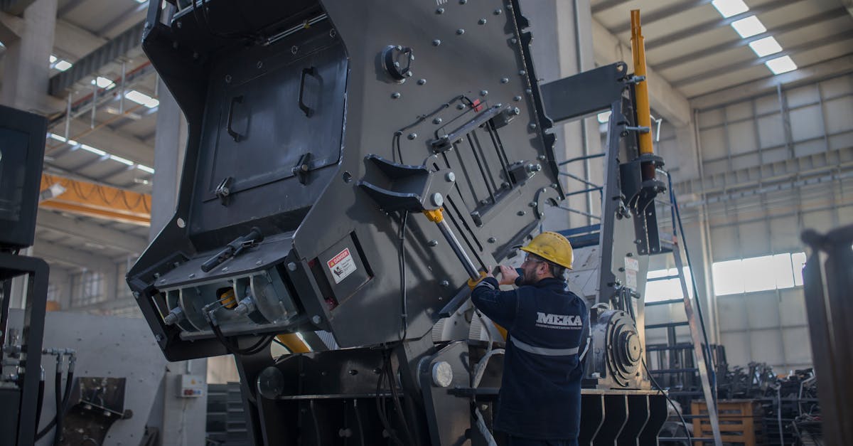 Industrial automation project in manufacturing plant